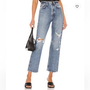 Agolde 90’s Mid Rise Loose in Streamline